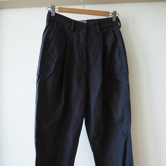 Kotn charcoal high-waist trousers - Picture 3 of 5